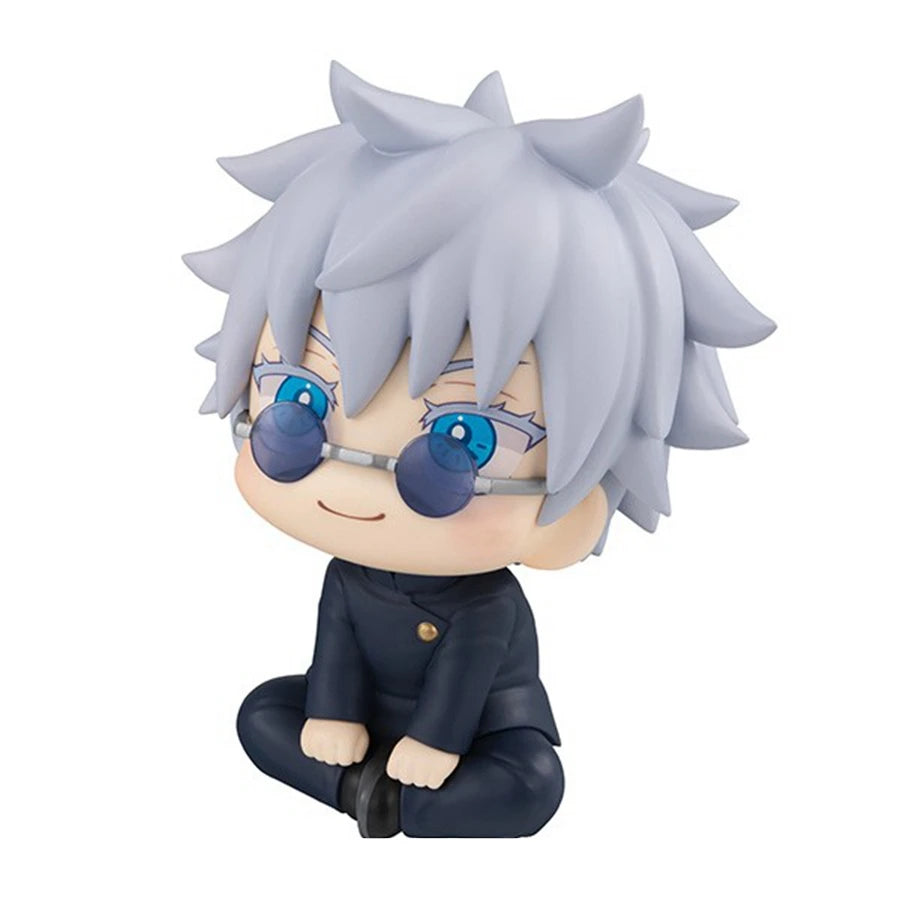 10cm Jujutsu Kaisen Q-Version Anime Figures — Satoru Gojo, Geto Suguru, Fushiguro Toji & Okkotsu Yuta Action Collectibles