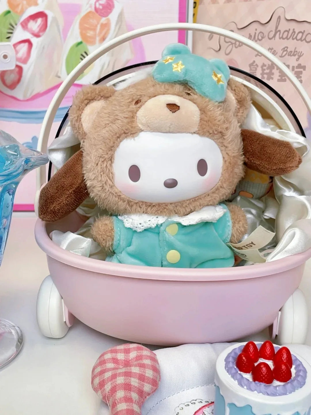 Sanrio British Afternoon Tea Blind Box — V1 V2 V3 Vinyl Doll Pendant, Handmade Decorative Gift Mystery Box