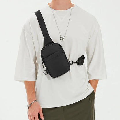 2-in-1 Multi-Functional Waist & Chest Bag – Casual Outdoor Travel Crossbody Sling Backpack for Men & Women