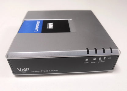 New Unlocked PAP2T SIP VOIP Phone Adapter - Dual FXS Phone Ports VoIP Gateway