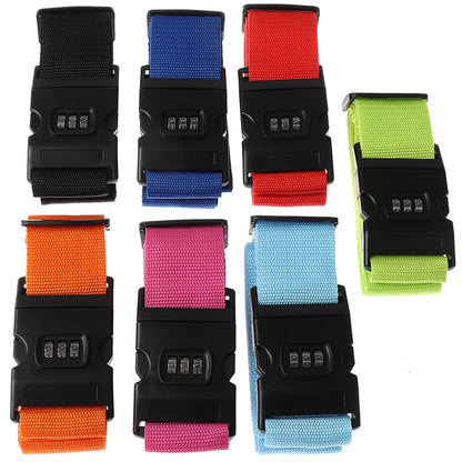 Secure Travel Luggage Suitcase Lock - Durable Nylon Packing Strap Belt - 1 Piece
