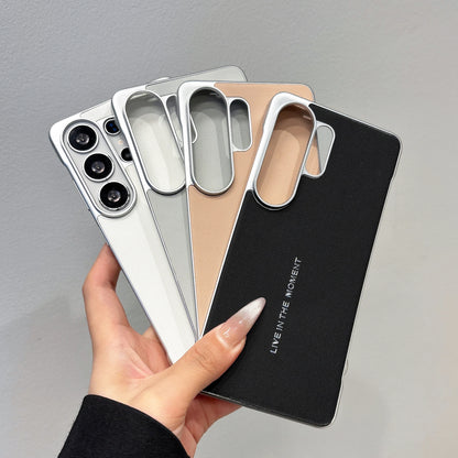 Samsung Galaxy S26 Ultra Magnetic Case - Frameless Heat-Dissipation Shockproof Leather-Texture Wireless Charging Cover