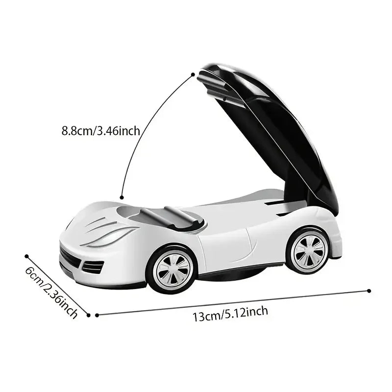 Foldable Car Dashboard Phone Holder – 360° Rotating Universal Mobile Stand, Car Accessories