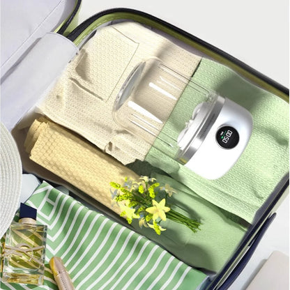 Wireless Portable Washing Machine – 1L Mini Underwear & Socks Cleaner with Dehydration Function