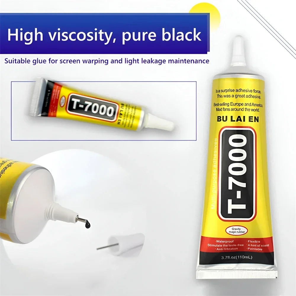 15/50/110ml B-7000 & T-8000 Glue - Epoxy Resin Adhesive for Cell Phone Touch Screen, Jewelry & Craft Repair