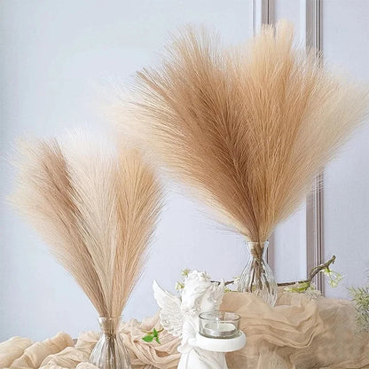 55cm Artificial Pampas Grass – Bohemian Reed for DIY Floral Arrangements, Wedding, Home & Christmas Decoration