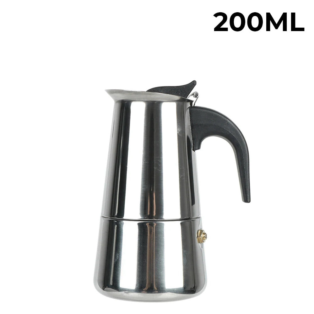 Mocha Coffee Pot - Aluminum Octagonal Stovetop Coffee & Tea Maker
