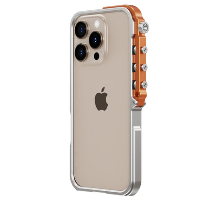 Aluminum Metal Frame iPhone Bumper Case - Luxury Alloy Protective Cover with Easy Disassembly