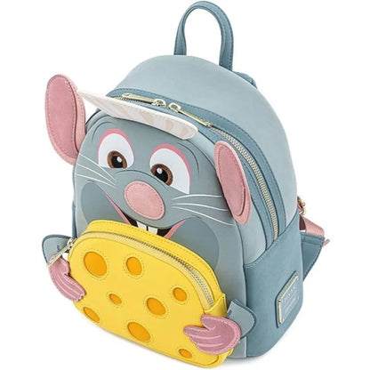 Princess Castle Series Belle Bag – Women’s Double Strap Shoulder Handbag & Girls’ Backpack, Beauty Stitch Design