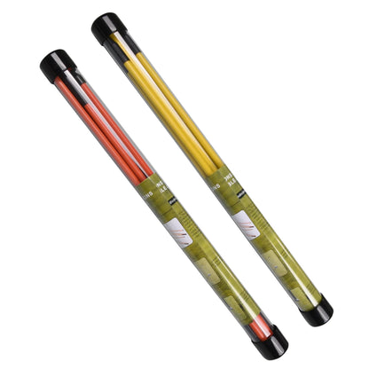 6 Colors Golf Alignment Sticks – Collapsible Practice Rods for Putter Green & Swing Training Tools