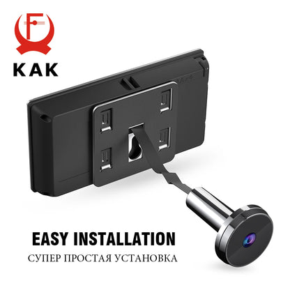 3.5" Digital Door Peephole Camera - 120° Wide Angle HD Electronic Door Viewer Bell Home Security System