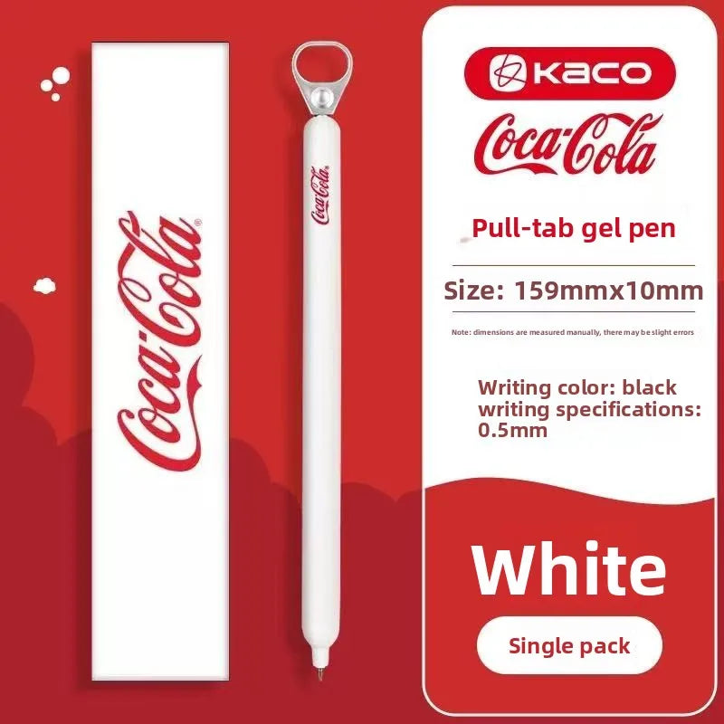 KACO Lingyue Pull-Tab Gel Pens - Multi-Color Quick-Dry Smooth Writing Stationery Collection
