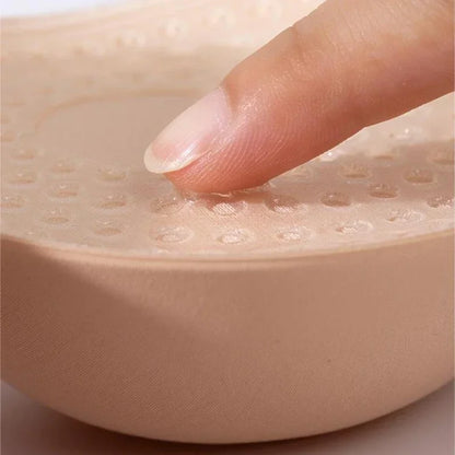 5cm Thicken Silicone Adhesive Bra – Reusable Invisible Strapless Push-Up Nipple Tape for Women