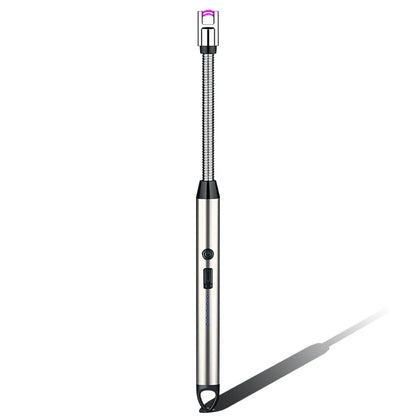 USB Rechargeable Windproof Arc Lighter – Electric Plasma Ignition Tool for Gas Stoves, Candles, BBQ & Outdoor Camping Use
