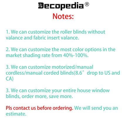 Decopedia Motorized Roller Blinds for Windows – Cordless Smart Blackout Day & Night Curtains for Living Room