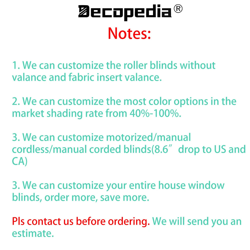 Decopedia No-Drill Motorized Roller Blinds – Blackout Day & Night Smart Window Shades for Bedroom