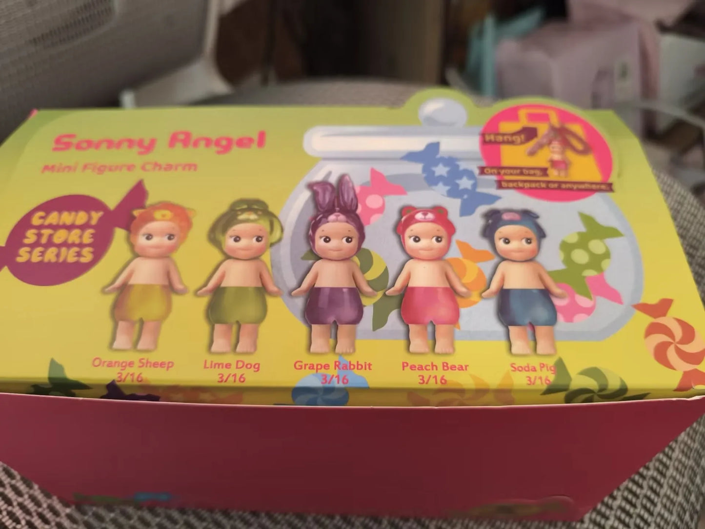 Sonny Angel Mini Blind Box - Candy House Series Doll Keychain & Phone Strap Gift