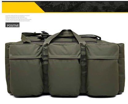 100L Large Travel Backpack & Camping Bag - Tactical Hiking, Trekking & Carry-On Duffel for Men
