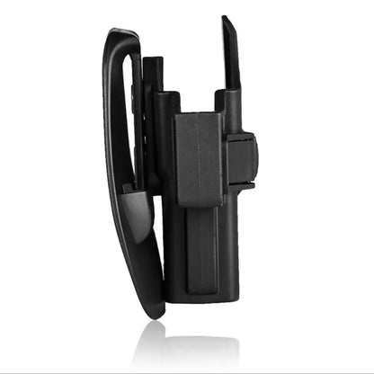 Polymer OWB Glock 43 Holster - 60 Degree Rotatable Paddle Gun Holder with Adjustable Tactical Carry Bag