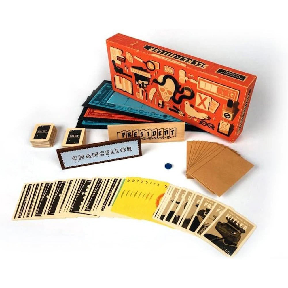 Secret Hitler Board Game – Strategic Party Game for Social Deduction & Deception Fun