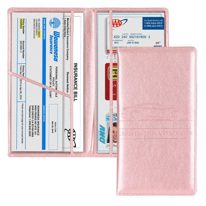 Car Registration & Insurance Holder – Vehicle Glove Box Organizer for Auto & Truck