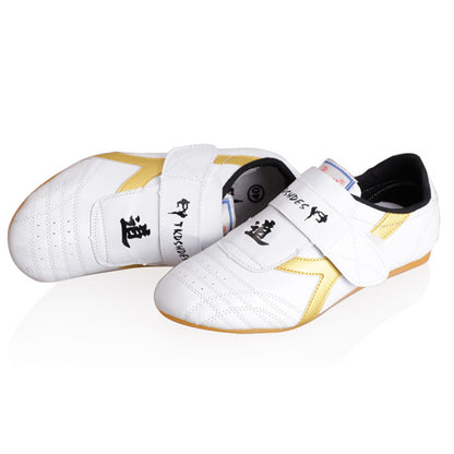 Breathable White Taekwondo & Martial Arts Shoes — Kung Fu, Wushu, Taichi, Karate & Wrestling Sneakers
