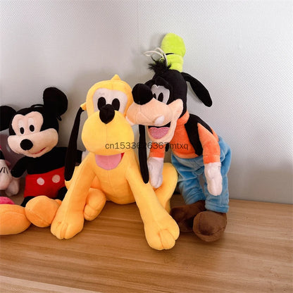 High-Quality Disney Plush Toy Set — Mickey, Minnie, Pluto, Goofy, Daisy & Donald Stuffed Cuddly Dolls for Kids, Home Decor & Gifts