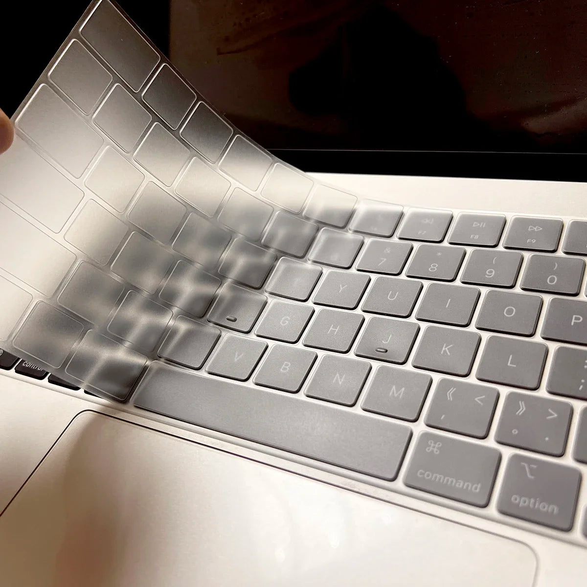 TPU Ultra-Thin MacBook Keyboard Cover - Clear Protector for MacBook Pro & Air 13/15-Inch M1–M4 Models