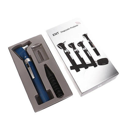 Professional Otoscope Diagnostic Kit – LED Endoscope for Ear Care, Portable Ear Cleaner with 8 Tips for Home & Doctor Use