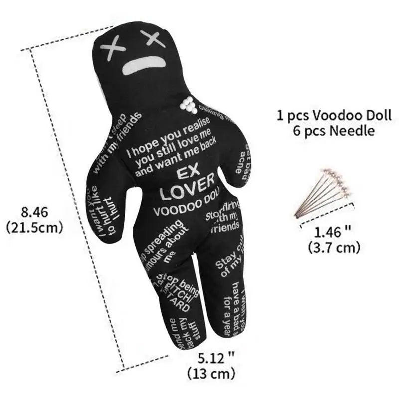 Custom Revenge Voodoo Doll : Witchcraft Fabric, Red Horror Toy - Perfect Holiday Party Gift for Kids, Boys, and Girls
