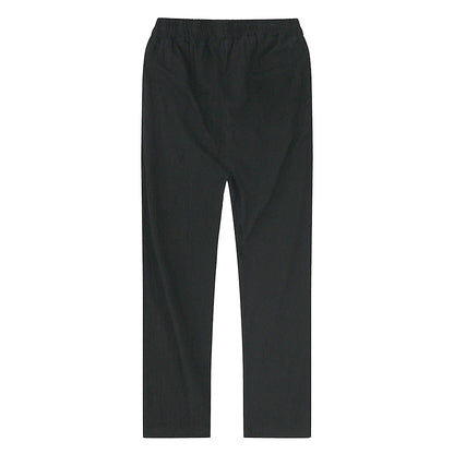 Men's Cotton Linen Pants – Breathable Solid Color Trousers for Autumn, Fitness & Streetwear, S-3XL