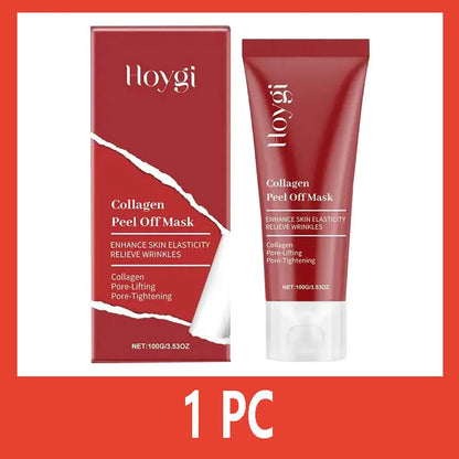Collagen Peel-Off Facial Mask – Deep Cleansing, Hydrating & Moisturizing Korean Skincare Cream 75ml/100g