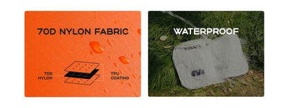 FLEXTAIL x VOLLYC EZYPACK 25L Vacuum Storage Bag — 85% Compression, Waterproof & Tear-Resistant Nylon for Travel & Camping
