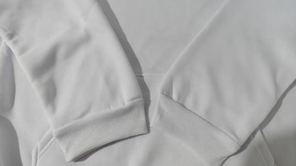 Oversized Hoodie Sweatshirt — Unisex Loose Fit, Drop Shoulder, Cuffed Sleeve Winter Casual Sportswear