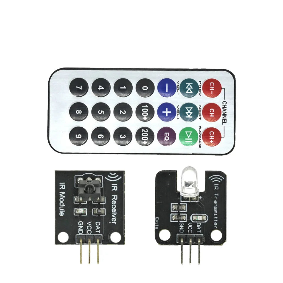38kHz Infrared Transmitter Receiver Module - IR Remote Control Sensor for Arduino Robotics & DIY Electronics