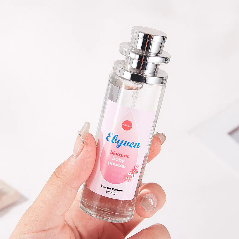 Milk Rice Baby Powder Eau de Parfum 35ml – Long-Lasting Bloom Bedtime Scent, High-Quality Portable Perfume by Israel Tower