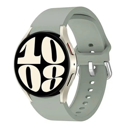 Samsung Galaxy Watch Silicone Sport Band - Replacement Strap for Galaxy Watch 4, 5, 6, 7, 5 Pro and Classic 40mm, 44mm, 45mm