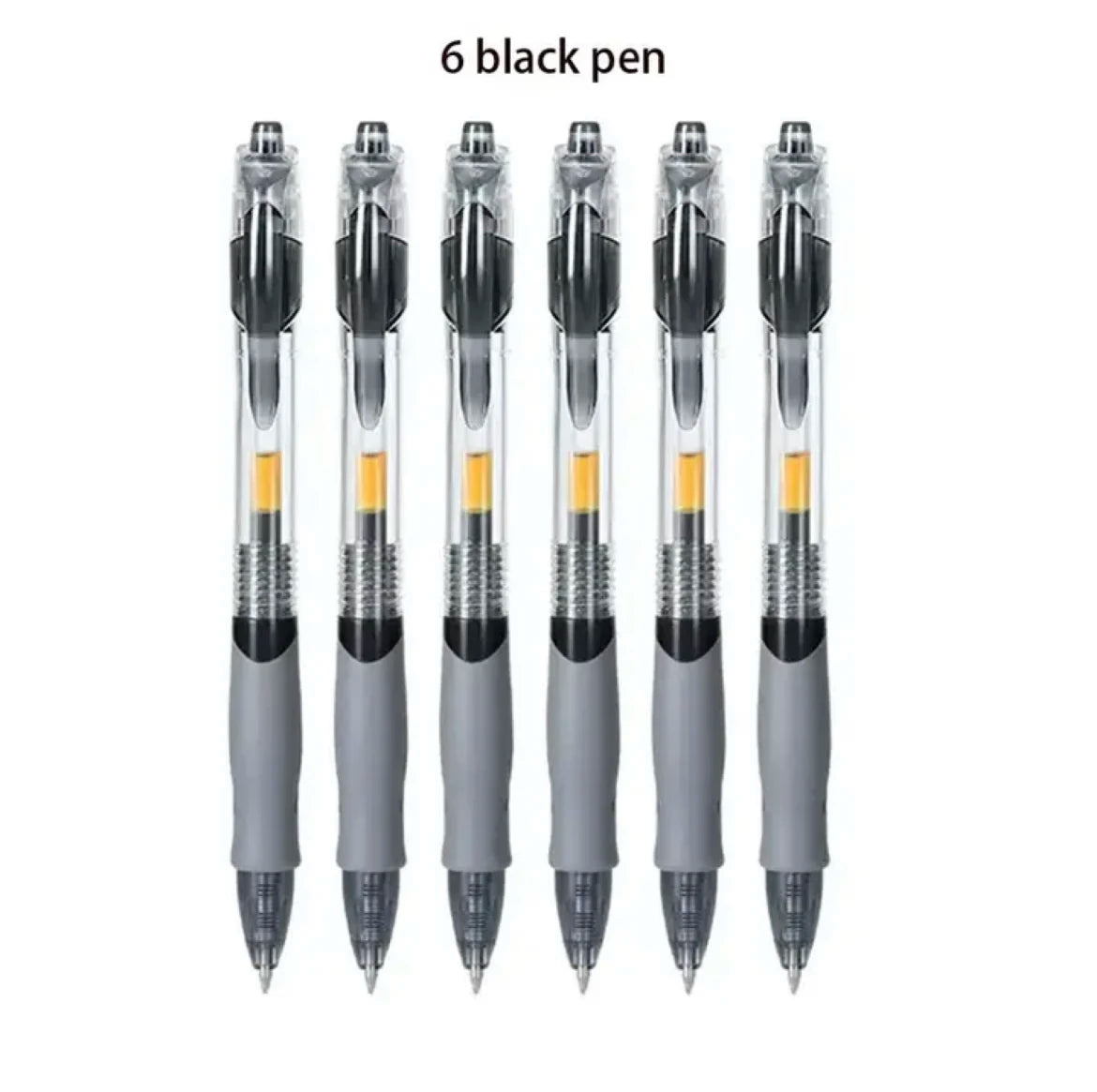 13/30pcs Retractable Gel Pen Set – Black, Red, Blue Ink Ballpoint Pens for Writing, Office, and School Stationery Supplies