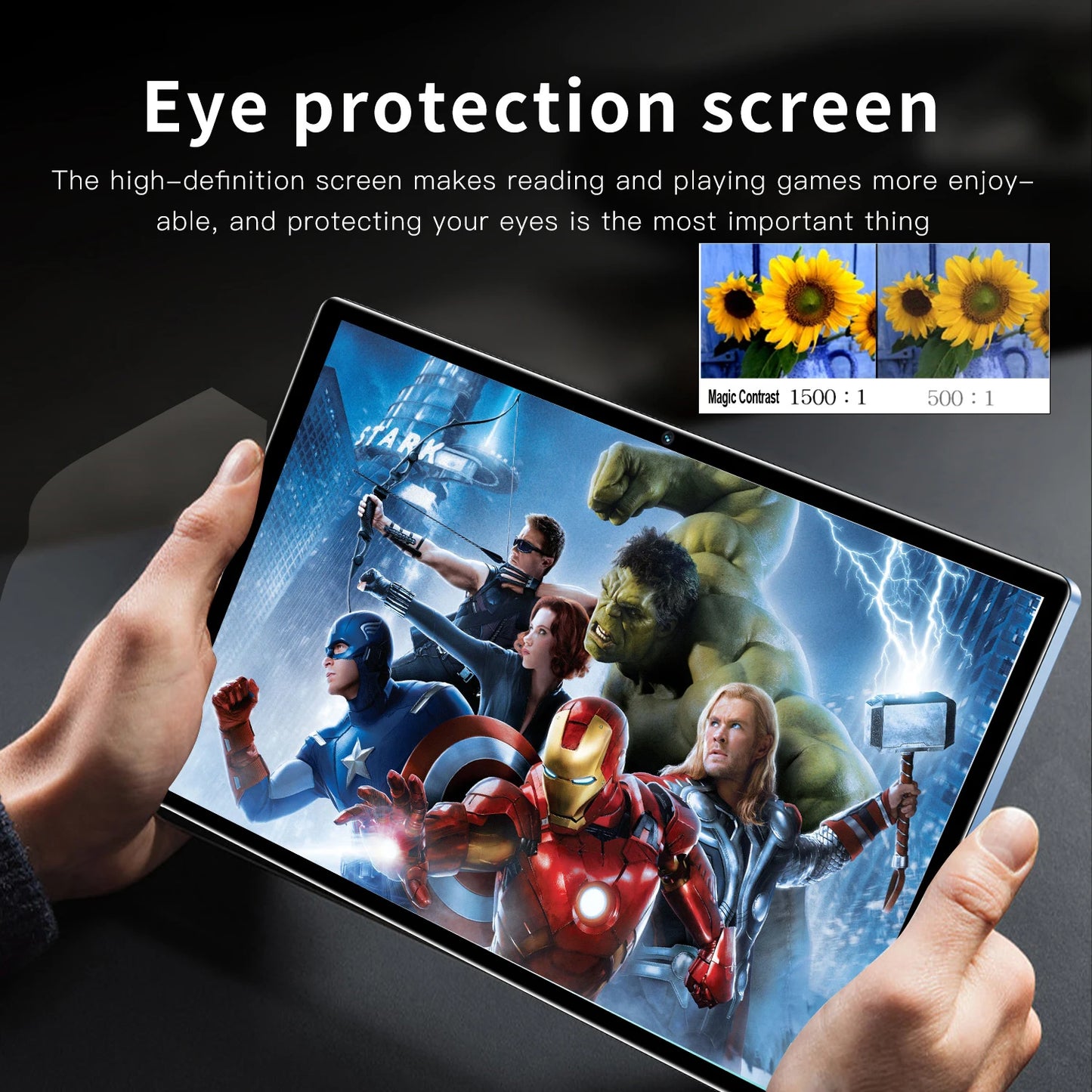 BDF 10.1" Android Tablet – Octa-Core, Dual SIM, 3G Call, Dual Cameras, 4GB RAM 64GB ROM, WiFi & Bluetooth