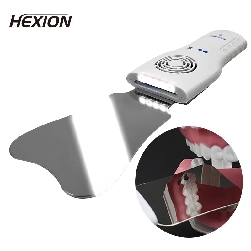 LED Dental Anti-Fog Mirror Set – High Hardness Stainless Steel Orthodontic Buccal, Occlusal & Lingual Mirrors