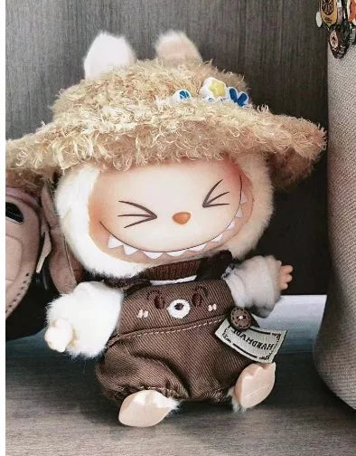 13 Styles Cute Mini Plush Doll Clothes - Outfit Accessories for Kpop Exo Labubu II Idol Dolls, Jumpsuits & Party Clothing