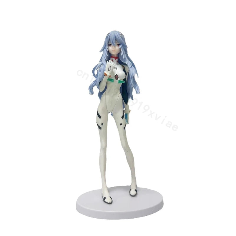 22cm Neon Genesis Evangelion Anime Figure – Asuka Langley Soryu & Rei Ayanami Action Collectible