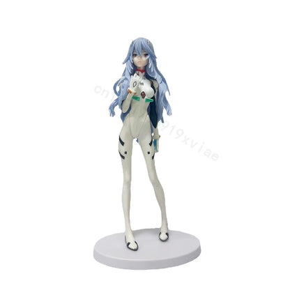 22cm Neon Genesis Evangelion Anime Figure – Asuka Langley Soryu & Rei Ayanami Action Collectible