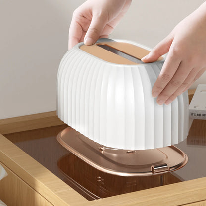 Elegant Nordic Style Tissue Dispenser with Remote Control Storage for Living Room Dining Rooms
