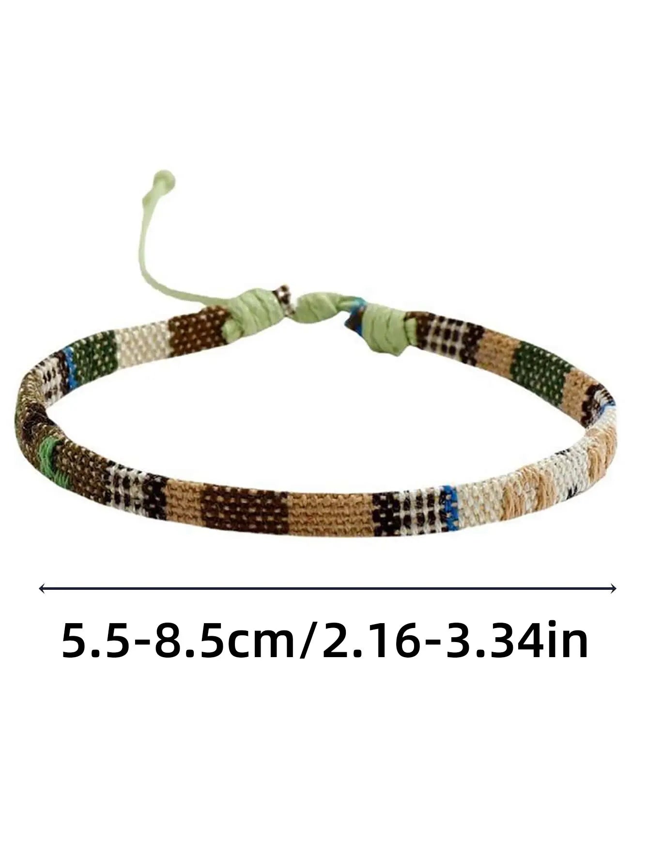 Handmade Boho Surfer Beach Bracelet Set: 12 Braided Summer Bracelets for Men & Women - Festival Jewelry