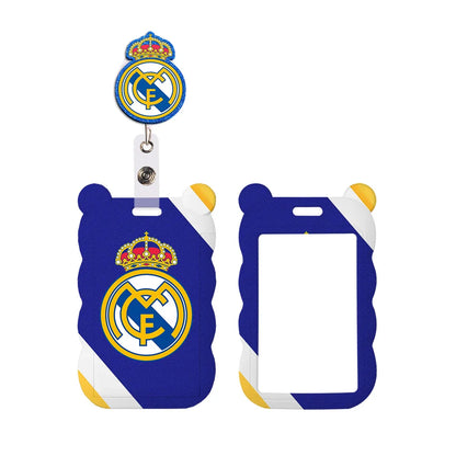 Spanish Football Neck Strap Lanyard – Cartoon Badge Holder ID Card for Kids, Students, Girls & Boys Gift