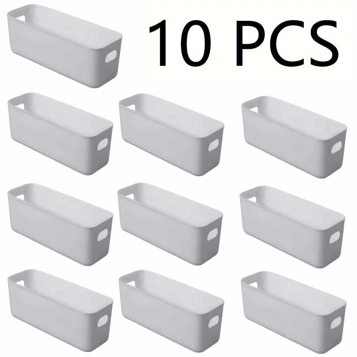 10pcs Desktop Storage Box Set - Large Capacity Organizer for Underwear, Accessories & Household Sundries