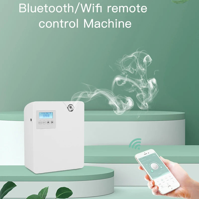 300ml WIFI Control Aromatherapy Diffuser - Essential Oil Air Freshener with Timer for Home & Hotel