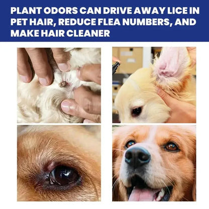 100ml Anti-Flea Drops for Dogs and Cats - Safe Insecticide for Home Use, Prevents Ticks and Lice