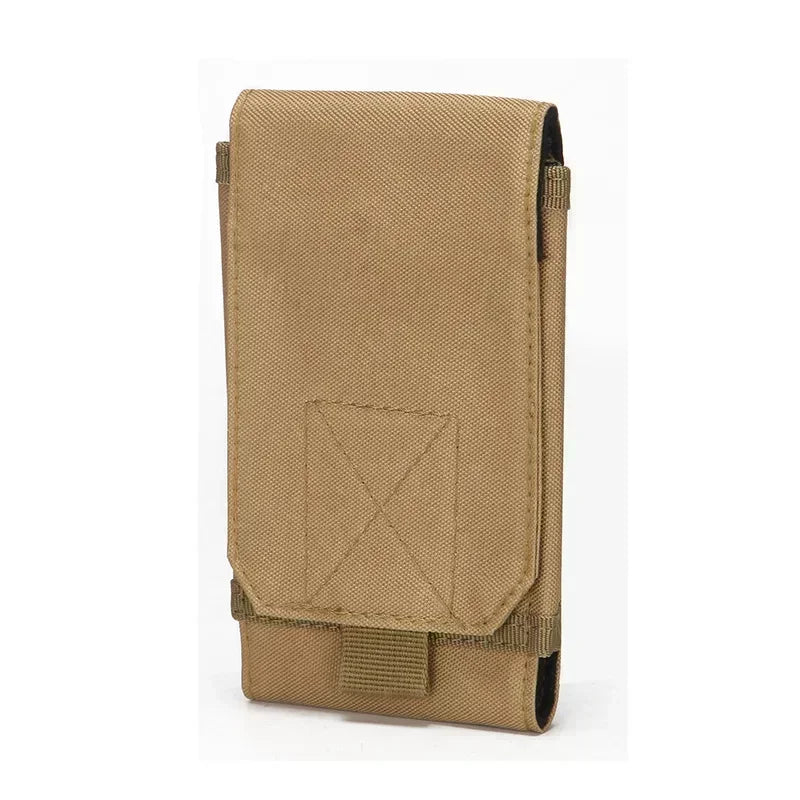 Waterproof Outdoor Camo Tactical Phone Holder – Nylon Waist Belt EDC Hunting Bag